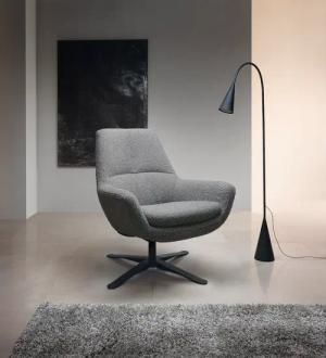 BETYPE Drehsessel "Be Organic Standard Back, Loungesessel", in elegantem Design mit Drehfunktion