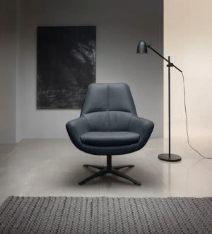 BETYPE Drehsessel "Be Organic Standard Back, Loungesessel", in elegantem Design mit Drehfunktion