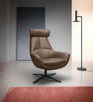 BETYPE Drehsessel "Be Organic High Back, Loungesessel, Hochlehnsessel", in elegantem Design mit Drehfunktion