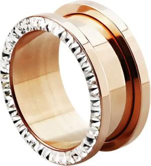 Adelia´s Dehnschnecke "Piercing Ohrpiercing", Flesh Tunnel PVD Rosè Gold beschichtet