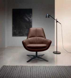 BETYPE Drehsessel "Be Organic Standard Back, Loungesessel", in elegantem Design mit Drehfunktion