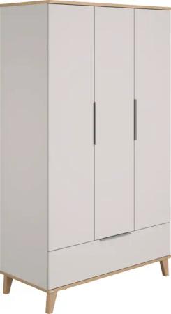 PAIDI Kleiderschrank "Fiene, Kinderkleiderschrank", viel Stauraum mit Einlegeböden und Kleiderstange