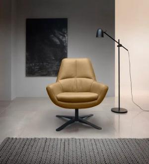 BETYPE Drehsessel "Be Organic Standard Back, Loungesessel", in elegantem Design mit Drehfunktion