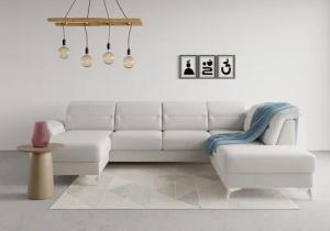 sit&more Wohnlandschaft "Sinatra U-Form", optional mit Kopfteilverstellung und Armteilfunktion etc.