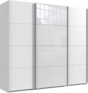 Wimex Schwebetürenschrank "Norderstedt", INKLUSIVE 2 Stoffboxen und 2 zusätzliche Einlegeböden, mit Glastür