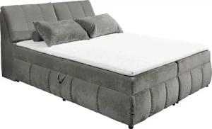 ED EXCITING DESIGN Boxbett "Valencia", inkl. Bettkasten und Stauraum im Kopfteil