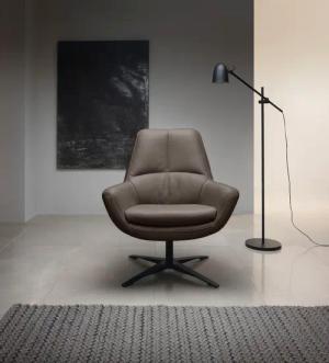 BETYPE Drehsessel "Be Organic Standard Back, Loungesessel", in elegantem Design mit Drehfunktion