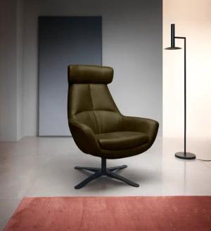 BETYPE Drehsessel "Be Organic High Back, Loungesessel, Hochlehnsessel", in elegantem Design mit Drehfunktion