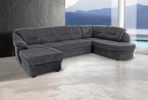 sit&more Wohnlandschaft "Savoni U-Form", wahlweise mit Bettfunktion