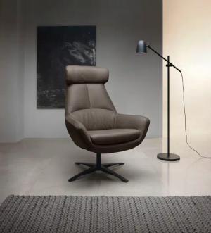 BETYPE Drehsessel "Be Organic High Back, Loungesessel, Hochlehnsessel", in elegantem Design mit Drehfunktion