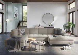 sit&more Wohnlandschaft "Latigo U-Form", mit Mega-Recamiere, wahlweise mit Bettfunktion und Bettkasten