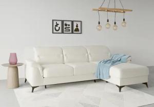 sit&more Ecksofa "Sinatra L-Form", mit Recamiere, optional mit Kopfteilverstellung und Armteilfunktion