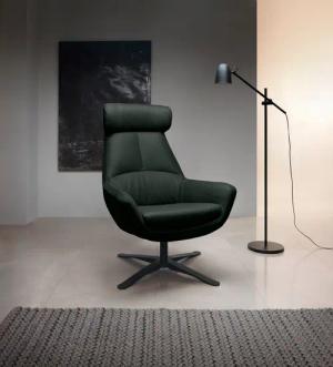 BETYPE Drehsessel "Be Organic High Back, Loungesessel, Hochlehnsessel", in elegantem Design mit Drehfunktion