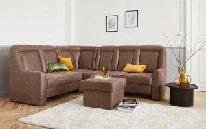 sit&more Ecksofa "Melissa L-Form", klassisches Polsterprogramm, wahlweise Bettfunktion und Schubkasten
