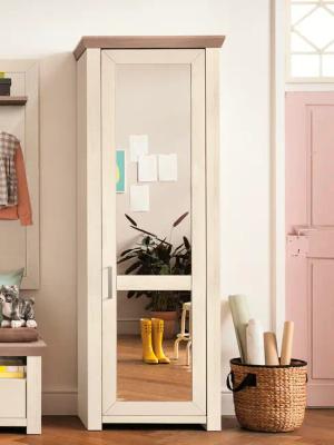 set one by Musterring Garderobenschrank "york", mit Spiegel Typ 01/Typ 12, im Landhausstil