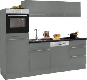 OPTIFIT Küche "Bern", Breite 240 cm, ohne E-Geräte, Stärke der Arbeitsplatte wählbar
