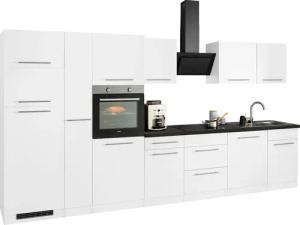 wiho Küchen Küchenzeile "Unna", mit E-Geräten, Breite 370 cm