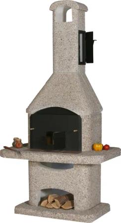 WELLFIRE Grillkamin "Nova Quatro", BxTxH: 110x73x215 cm