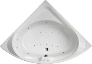 OTTOFOND Whirlpool-Badewanne "Laguna", (Komplett-Set, 1 tlg.), Typ Premium, chrom