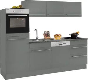 OPTIFIT Küche "Bern", Breite 240 cm, ohne E-Geräte, Stärke der Arbeitsplatte wählbar