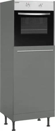 OPTIFIT Backofenumbauschrank "Bern", 60 cm breit, 176 cm hoch, höhenverstellbare Stellfüße, mit Metallgriff