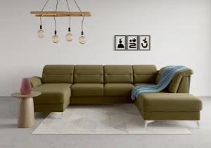 sit&more Wohnlandschaft "Sinatra U-Form", optional mit Kopfteilverstellung und Armteilfunktion etc.