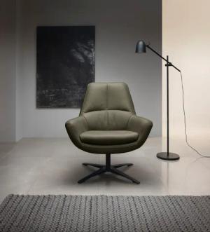 BETYPE Drehsessel "Be Organic Standard Back, Loungesessel", in elegantem Design mit Drehfunktion