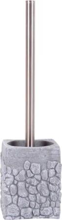 Sanilo WC-Garnitur "Grey Stone", aus Polyresin (Kunststein)-Edelstahl