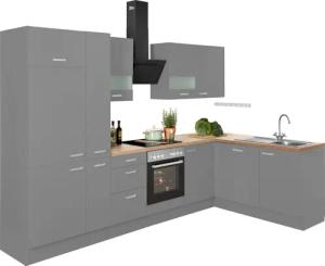 OPTIFIT Winkelküche "Parma", ohne E-Geräte, Stellbreite 315 x 175 cm
