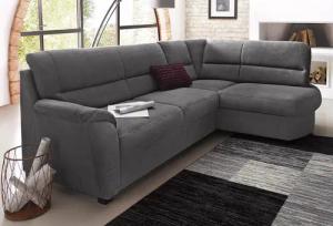 sit&more Ecksofa "Pandora L-Form", wahlweise mit Bettfunktion und Bettkasten