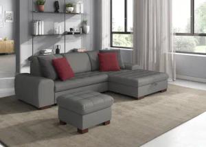 sit&more Ecksofa "Luxor L-Form", wahlweise mit Bettfunktion, Bettkasten und Kopfteilverstellung