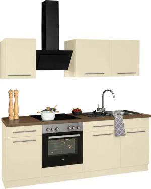 wiho Küchen Küchenzeile "Unna", mit E-Geräten, Breite 220 cm
