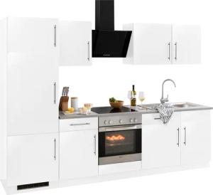 wiho Küchen Küchenzeile "Cali", mit E-Geräten, Breite 280 cm