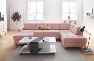 sit&more Wohnlandschaft "Picasso U-Form", wahlweise mit Bettfunktion und Bettkasten