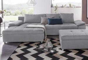 sit&more Ecksofa "Labene L-Form", wahlweise mit Bettfunktion und Bettkasten, auch als XXL-Variante