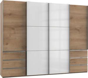 Wimex Schwebetürenschrank "Level by fresh to go", mit Glastüren und Synchronöffnung