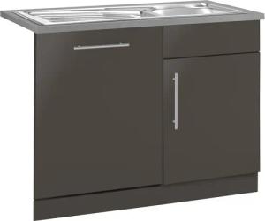 wiho Küchen Spülenschrank ""Cali"", 110 cm breit, inkl. Tür/Sockel für Geschirrspüler
