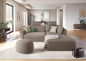 sit&more Ecksofa "Cadabra L-Form", Breite 243 cm, inklusive Sitztiefenverstellung