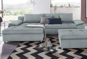 sit&more Ecksofa "Labene L-Form", wahlweise mit Bettfunktion und Bettkasten, auch als XXL-Variante