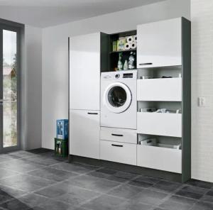 Express Küchen Schrank-Set "Arta", (7 St.), ohne Geräte, vormontiert, mit Soft-Close-Funktion, Stellbreite 185cm