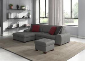 sit&more Ecksofa "Luxor L-Form", wahlweise mit Bettfunktion, Bettkasten und Kopfteilverstellung