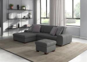 sit&more Ecksofa "Luxor L-Form", wahlweise mit Bettfunktion, Bettkasten und Kopfteilverstellung