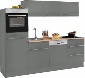 OPTIFIT Küche "Bern", Breite 240 cm, ohne E-Geräte, Stärke der Arbeitsplatte wählbar