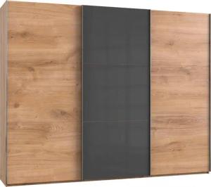 Wimex Schwebetürenschrank "Level by fresh to go", mit jeweils einer Glastür
