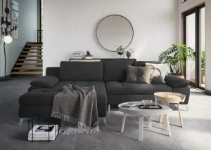sit&more Ecksofa "Latigo L-Form", mit Mega-Recamiere, wahlweise mit Bettfunktion und Bettkasten
