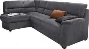 sit&more Ecksofa "Pandora L-Form", wahlweise mit Bettfunktion und Bettkasten