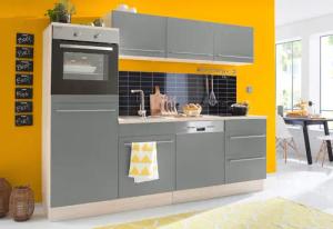 OPTIFIT Küche "Bern", Breite 240 cm, ohne E-Geräte, Stärke der Arbeitsplatte wählbar
