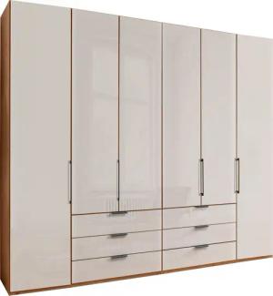 WIEMANN Falttürenschrank "Monaco mit hochwertige Beschläge inkl. Schubladendämpfung", unempfindlichen Glasfront, Made in Germany