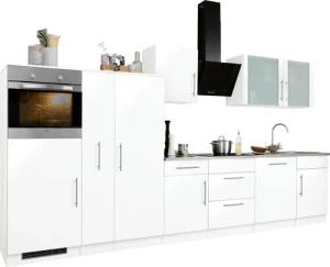 wiho Küchen Küchenzeile "Cali", mit E-Geräten, Breite 360 cm