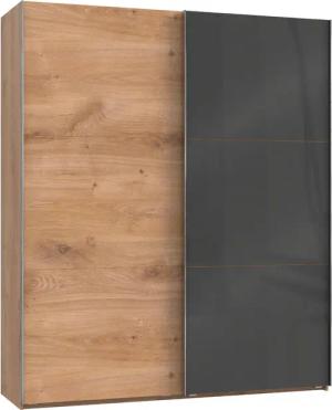Wimex Schwebetürenschrank "Level by fresh to go", mit jeweils einer Glastür